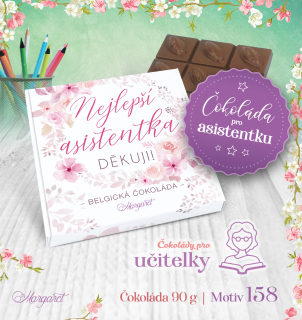 Belgická čokoláda 90 g | Motiv 158